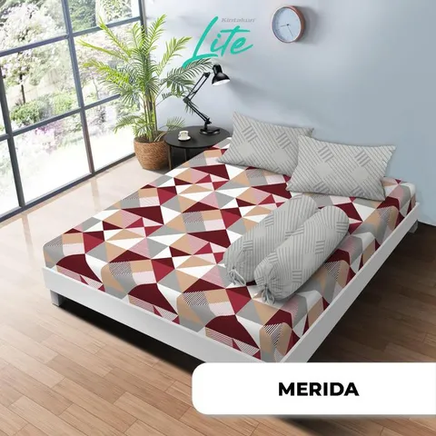 Kintakun Sprei Set LITE 100/120/160/180 Special Minimalis Bunga Microfiber Tinggi 20 cm - Multuvariant