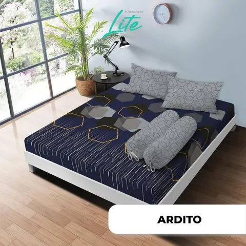Kintakun Sprei Set LITE 100/120/160/180 Special Minimalis Bunga Microfiber Tinggi 20 cm - Multuvariant
