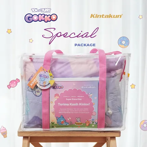 Kintakun Tom And Jerry Gokko Series Travel Blanket 150 x 200 Dluxe Microfiber