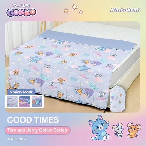 Kintakun Tom And Jerry Gokko Series Travel Blanket 150 x 200 Dluxe Microfiber
