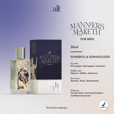 ALT Perfumery - Couple Bundle EDP 50ml | MANNERS MAKETH & ALWAYS RIGHT