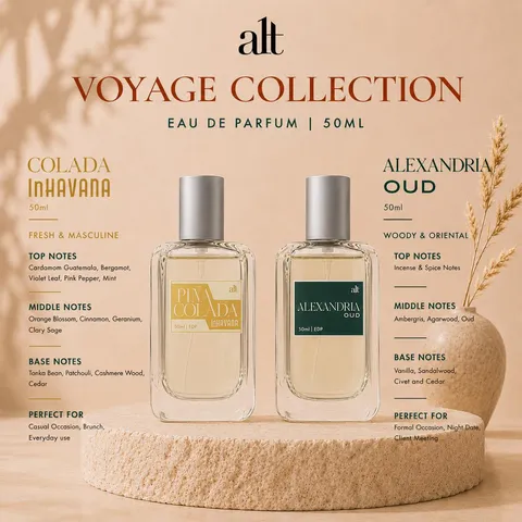 ALT Perfumery - Voyage Collection | Alexandria 50ml Pina Colada 50ml