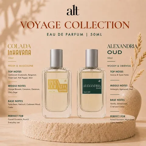 ALT Perfumery - Voyage Collection | Alexandria 50ml Pina Colada 50ml