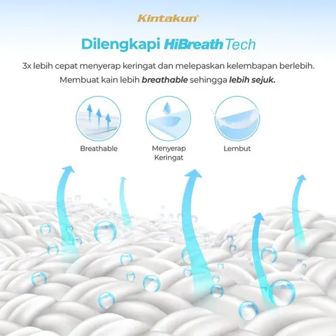 [NEW ARRIVAL'] - Sprei Hi-Breath 100/120/160/180 Kintakun DLUXE Tinggi 25cm Microtex – Lembut, Adem & double karet - Multivariant