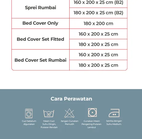 [NEW ARRIVAL'] - Sprei Hi-Breath 100/120/160/180 Kintakun DLUXE Tinggi 25cm Microtex – Lembut, Adem & double karet - Multivariant