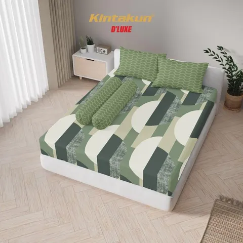 [NEW ARRIVAL'] - Sprei Hi-Breath 100/120/160/180 Kintakun DLUXE Tinggi 25cm Microtex – Lembut, Adem & double karet - Multivariant