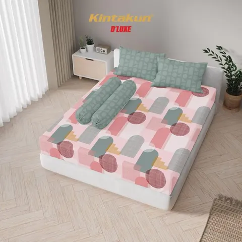 [NEW ARRIVAL'] - Sprei Hi-Breath 100/120/160/180 Kintakun DLUXE Tinggi 25cm Microtex – Lembut, Adem & double karet - Multivariant