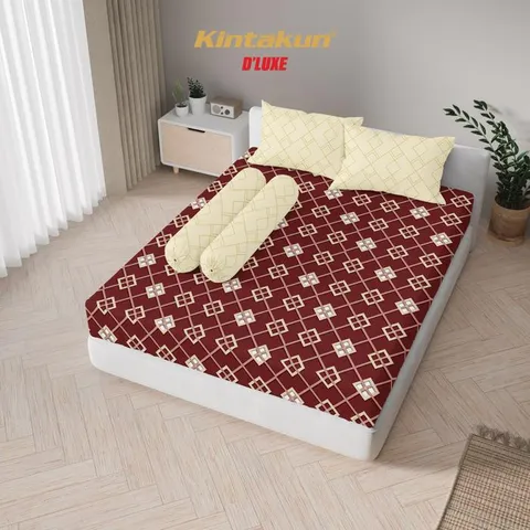 [NEW ARRIVAL'] - Sprei Hi-Breath 100/120/160/180 Kintakun DLUXE Tinggi 25cm Microtex – Lembut, Adem & double karet - Multivariant