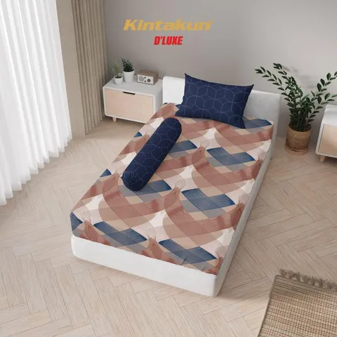 [NEW ARRIVAL'] - Sprei Hi-Breath 100/120/160/180 Kintakun DLUXE Tinggi 25cm Microtex – Lembut, Adem & double karet - Multivariant