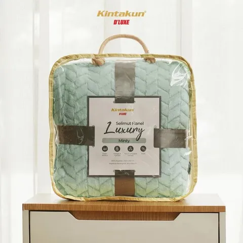 [RESTOCK!!] Kintakun Selimut Lembut & Mewah Luxury 160x200cm Colourfull