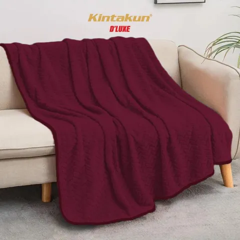 [RESTOCK!!] Kintakun Selimut Lembut & Mewah Luxury 160x200cm Colourfull