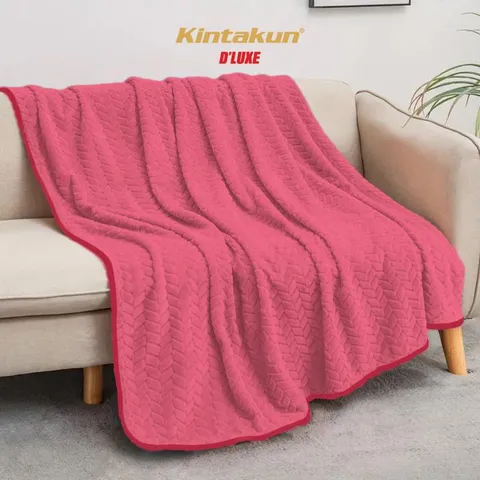 [RESTOCK!!] Kintakun Selimut Lembut & Mewah Luxury 160x200cm Colourfull