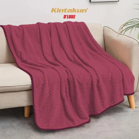 [RESTOCK!!] Kintakun Selimut Lembut & Mewah Luxury 160x200cm Colourfull