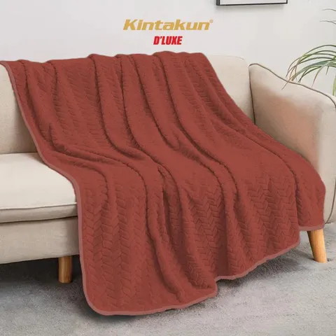[RESTOCK!!] Kintakun Selimut Lembut & Mewah Luxury 160x200cm Colourfull