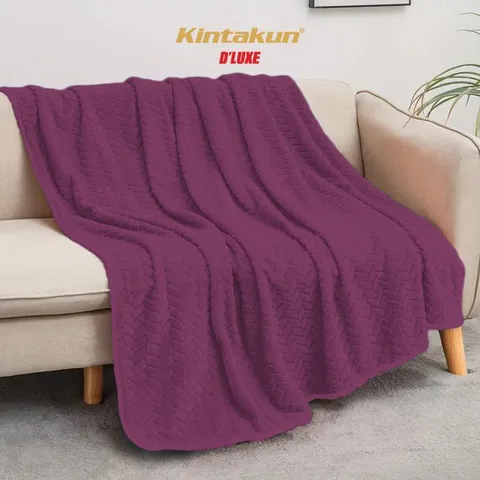 [RESTOCK!!] Kintakun Selimut Lembut & Mewah Luxury 160x200cm Colourfull