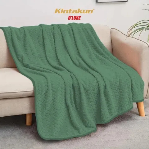 [RESTOCK!!] Kintakun Selimut Lembut & Mewah Luxury 160x200cm Colourfull