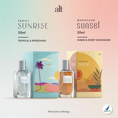 ALT Perfumery - Sun Series EDP 50ml | Bundling Get 2 Exclusive Perfume