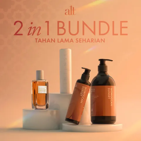 ALT Perfumery - Moroccan Sunset 2in1 Bundle | Body Wash, Body Lotion & EDP - Moroccan Intens + Wash Moroccan